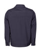 Navy Zip-Up Jacket with Classic Collar