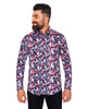 Floral Lily Print Pure Cotton Shirt