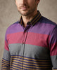Navy Front Row Striped Print Shirt