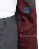 Anthrasite Pure Wool Classic Plain 3 Piece Men's Suit-Makrom