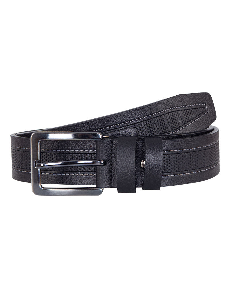 Classic Black Leather Belt B53