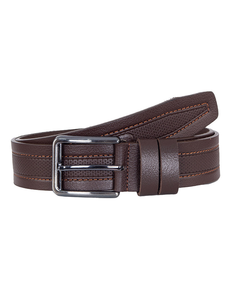 Classic Brown Leather Belt B53
