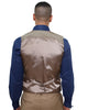 Beige Classic Plain 3 Piece Men's Suit-Makrom