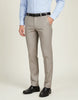 Beige Plain Suit Trouser-Makrom