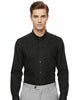 Black Dotted Print Shirt-Makrom