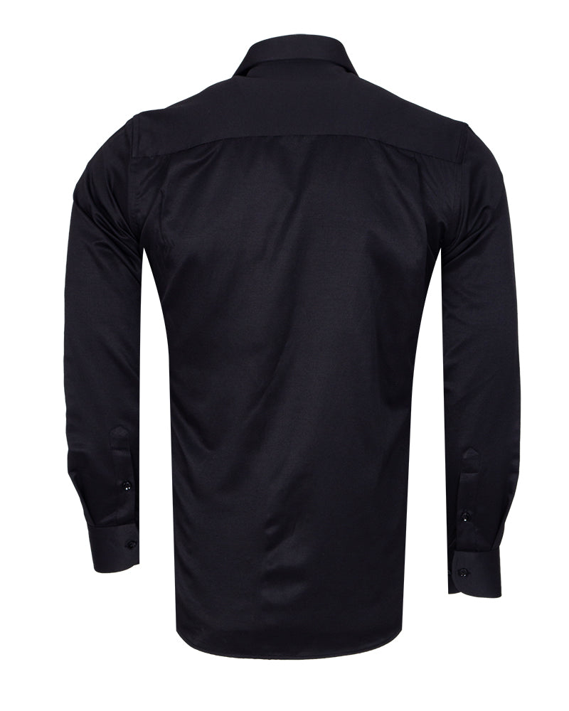Black Stone Studded Shirt-Makrom