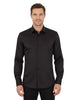 Black Plain Pure Cotton Non Iron Men's Shirt