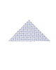 Blue Mosaic Print Men's Shirt-Makrom