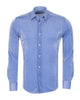 Blue Sparkle Studded Glitter Shirt-Makrom