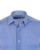 Blue Sparkle Studded Glitter Shirt-Makrom