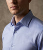 Blue Twill Classic Single Cuff Shirt