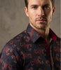 Brown Scorpion Print Shirt