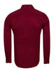 Burgundy Classic Single Cuff Men's Shirt