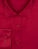 Burgundy Classic Single Cuff Men's Shirt