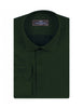 Green Flora Twill Classic Single Cuff Shirt