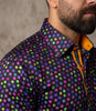 Colourful Polka Dot Print with Matching Handkerchief