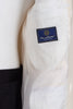 Cream 2 Piece Mandarin Suit-Makrom