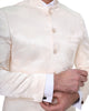 Cream 2 Piece Mandarin Suit-Makrom