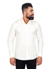 Cream Classic Twill Single Cuff Shirt-Makrom