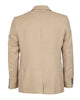 Cream Linen Fashion Blazer-Makrom