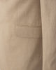 Cream Linen Fashion Blazer-Makrom