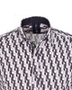 Cream Polka Dot Print Shirt-Makrom