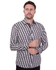 Cream Polka Dot Print Shirt-Makrom