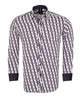 Cream Polka Dot Print Shirt-Makrom