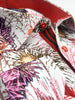 New Year Print Men's Shirt with Matching Handkerchief