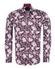 Floral Printed Pure Cotton Shirt with Matching Handkerchief-Makrom