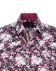 Floral Printed Pure Cotton Shirt with Matching Handkerchief-Makrom