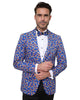 Gay Pride Rainbow Flag Design Fashion Blazer-Makrom