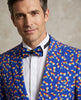 Gay Pride Rainbow Flag Design Fashion Blazer