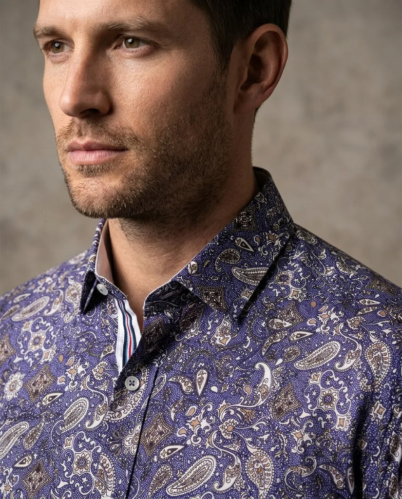 Paisley Print Pure Cotton Shirt
