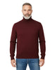 Burgundy Classic Turtleneck Jumper