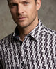Cream Polka Dot Print Shirt