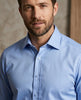 Blue Classic Single Cuff Men's Shirt