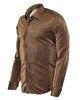 Gold Sparkle Studded Glitter Shirt-Makrom