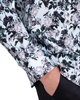 Green Flower Print with Matching Handkerchief-Makrom