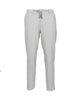 Grey Linen Plain Suit Trouser-Makrom