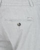 Grey Linen Plain Suit Trouser-Makrom