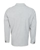 Grey Melange Stretch Overshirt-Makrom