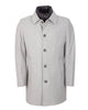 Grey Overcoat with Removable Quilted Inner Layer-Makrom