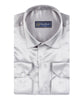 Grey Plain Satin Classic Men’s Shirt-Makrom