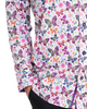 Hippy Butterfly Print Shirt with Matching Handkerchief-Makrom