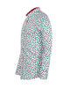 Holly Leaf Print Shirt with Matching Handkerchief-Makrom