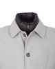 Grey Overcoat with Removable Quilted Inner Layer