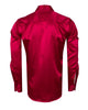 Burgundy Plain Satin Classic Men’s Shirt