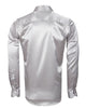 Grey Plain Satin Classic Men’s Shirt