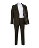 Khaki 2-Piece Double-Breasted Suit from Makrom Fashion